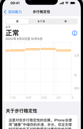 根河iPhone手机维修如何在iPhone开启'步行稳定性通知'