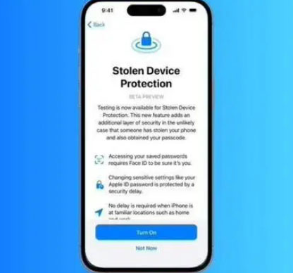 根河苹果授权维修店分享被盗设备保护功能开启方法 
