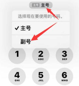 根河苹果14维修店分享iPhone 14 Pro Max使用副卡打电话的方法 