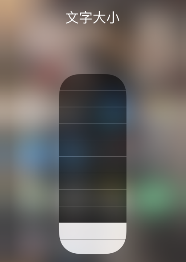 根河苹果手机维修分享小技巧：在 iPhone 控制中心快速调节字体大小 